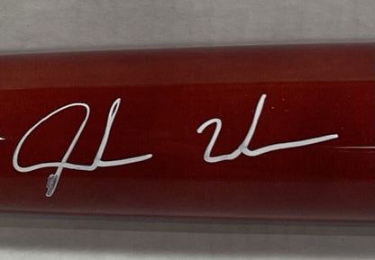 Jordan Walker Signed Game Model Baseball Bat Cardinals Rookie Auto Fanatics MLB