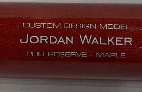 Jordan Walker Signed Game Model Baseball Bat Cardinals Rookie Auto Fanatics MLB