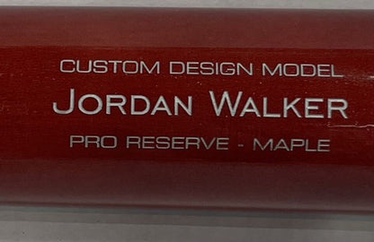 Jordan Walker Signed Game Model Baseball Bat Cardinals Rookie Auto Fanatics MLB
