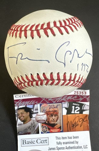 FRANCIS FORD COPPOLA THE GODFATHER Signed Official N.L BASEBALL Mint Auto Jsa