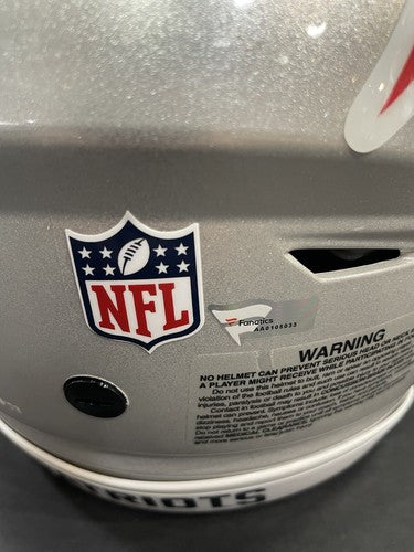 Tom Brady Signed Patriots Authentic Speed Flex Helmet FS Mint Auto Fanatics COA