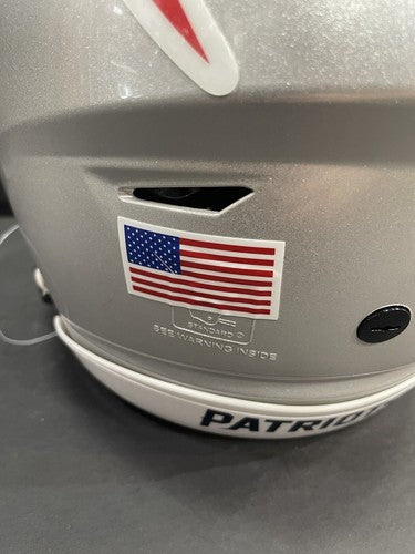Tom Brady Signed Patriots Authentic Speed Flex Helmet FS Mint Auto Fanatics COA