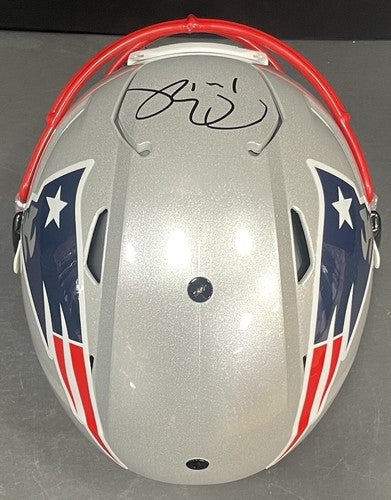 Tom Brady Signed Patriots Authentic Speed Flex Helmet FS Mint Auto Fanatics COA