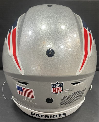 Tom Brady Signed Patriots Authentic Speed Flex Helmet FS Mint Auto Fanatics COA