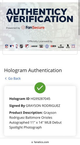 Grayson Rodriguez Signed 11x14 Framed Photo Rookie Auto Orioles Fanatics MLB