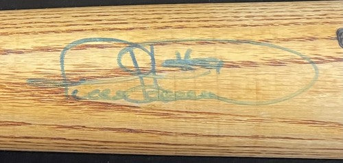 Todd Hundley NY Mets Signed Game Used Louisville Slugger Game Bat Auto CBM COA