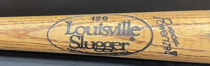Todd Hundley NY Mets Signed Game Used Louisville Slugger Game Bat Auto CBM COA