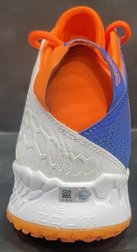 Mike Trout Signed Nike Millville Thunderbolts Auto Model Turf Shoes Pair MLB COA