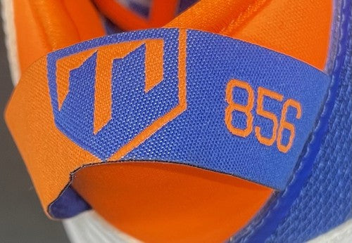 Mike Trout Signed Nike Millville Thunderbolts Auto Model Turf Shoes Pair MLB COA