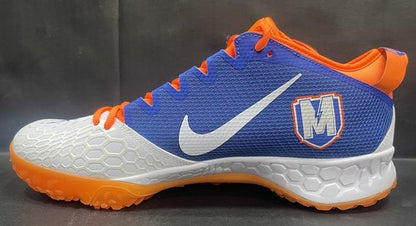 Mike Trout Signed Nike Millville Thunderbolts Auto Model Turf Shoes Pair MLB COA
