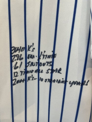 Tom Seaver Signed Rawlings NY Mets Authentic 15 Stat Jersey HOF Autograph PSA