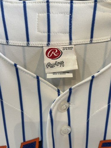 Tom Seaver Signed Rawlings NY Mets Authentic 15 Stat Jersey HOF Autograph PSA