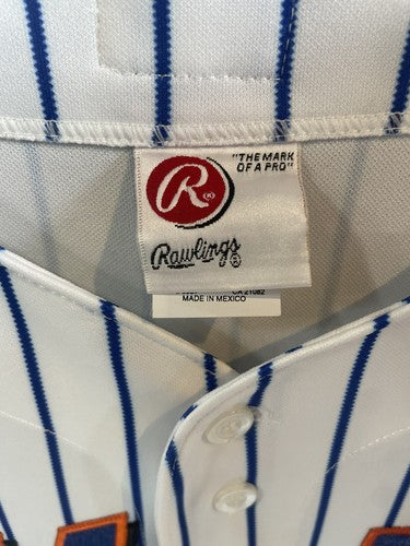 Tom Seaver Signed Rawlings NY Mets Authentic 15 Stat Jersey HOF Autograph PSA