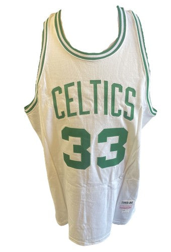 Larry Bird Signed M & Ness 1985-86 Boston Celtics Authentic Jersey Auto Steiner