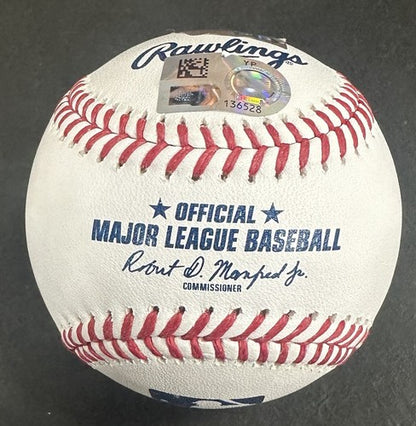Adley Rutschman Signed Official MLB Debut Baseball Orioles Rookie Auto Fanatics