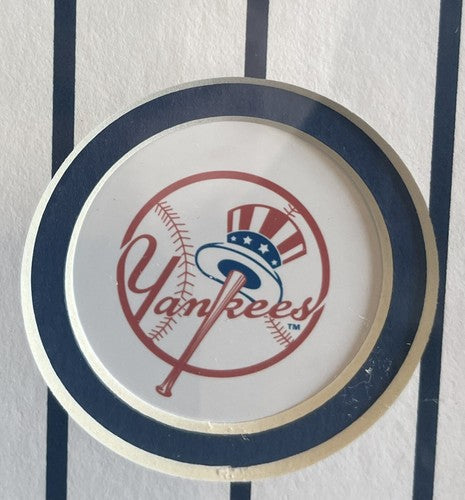 George Steinbrenner Signed 19x22 Framed Yankees Cut Auto W/Billy Martin Steiner