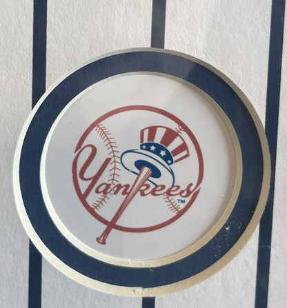 George Steinbrenner Signed 19x22 Framed Yankees Cut Auto W/Billy Martin Steiner