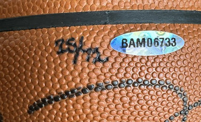 Michael Jordan Scottie Pippen Signed Spalding Pro Basketball Uda /72 Bas 10 Auto