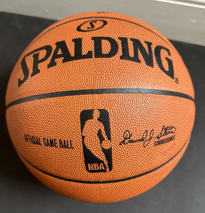 Michael Jordan Scottie Pippen Signed Spalding Pro Basketball Uda /72 Bas 10 Auto