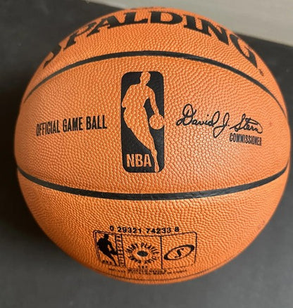 Michael Jordan Scottie Pippen Signed Spalding Pro Basketball Uda /72 Bas 10 Auto