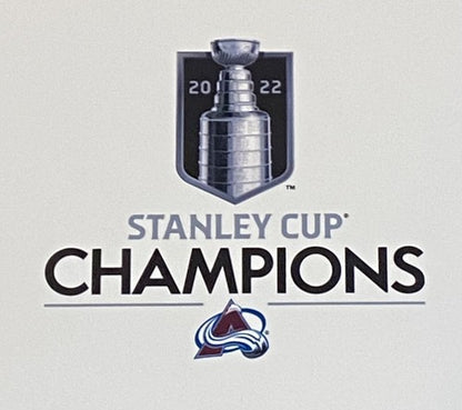 Colorado Avalanche Signed 2022 16x20 Stanley Cup Framed Photo 6 Auto LE Fanatics