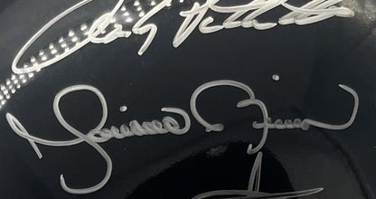 NY Yankees 2010 Team Signed Batting Helmet 26 Auto Berra Jeter Rivera MLB COA