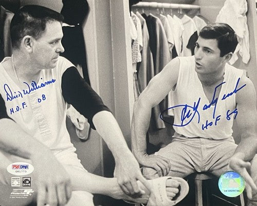 Carl Yastrzemski & Dick Williams Signed 8x10 Framed Photo HOF Auto Red Sox PSA