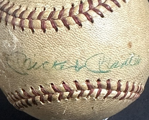 Mickey Mantle & Roger Maris Dual Signed Baseball 1961 Yankees Vintage auto Jsa