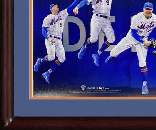 Brandon Nimmo Mets Signed 16x20 Photo Framed Home Run Catch Auto Fanatics COA