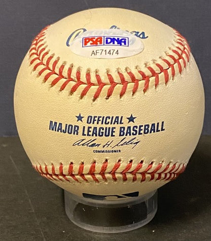 Tim Raines #30 Signed Official MLB Baseball HOF Montreal Expos Mint Auto PSA COA