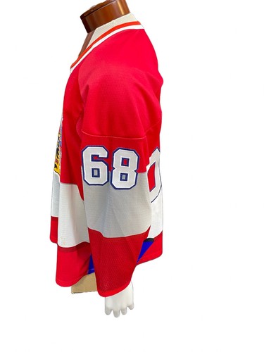 Jaromir Jagr Bauer Czech Republic 1996 World Cup Hockey Vintage Jersey Sz L Rare