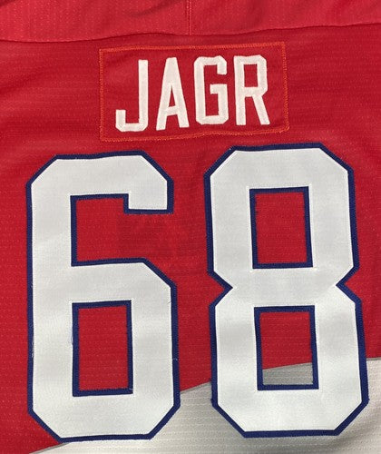 Jaromir Jagr Bauer Czech Republic 1996 World Cup Hockey Vintage Jersey Sz L Rare
