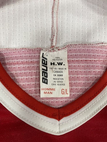 Jaromir Jagr Bauer Czech Republic 1996 World Cup Hockey Vintage Jersey Sz L Rare