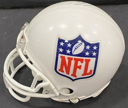 Eli Archie Peyton Manning Signed Riddell NFL Mini Helmet 3 Autograph Steiner COA
