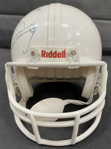 Eli Archie Peyton Manning Signed Riddell NFL Mini Helmet 3 Autograph Steiner COA