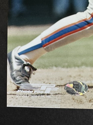 Gary Carter Signed 8x10 photo Mets To Mark Best Wishes God  Bless Auto Steiner