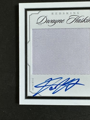 Dwayne Haskins 2019 National Treasures Patch RPA On Card Mint Auto /25 Redskins