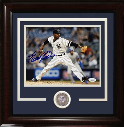 Domingo German signed 8x10 photo framed NY Yankees Perfect Game Pg Auto JSA Coa
