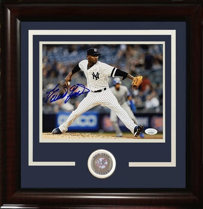 Domingo German signed 8x10 photo framed NY Yankees Perfect Game Pg Auto JSA Coa