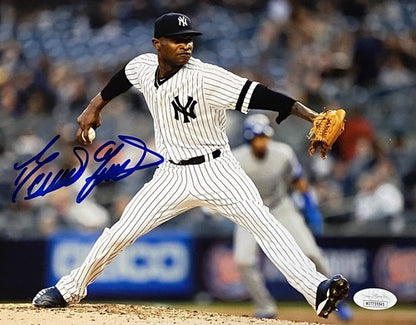 Domingo German signed 8x10 photo framed NY Yankees Perfect Game Pg Auto JSA Coa