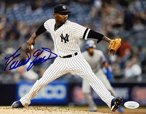 Domingo German signed 8x10 photo framed NY Yankees Perfect Game Pg Auto JSA Coa