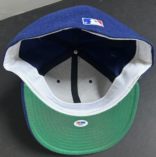 Sandy Koufax Signed Dodgers Game Model Baseball Hat Gem Mint #32 Auto Psa Hof