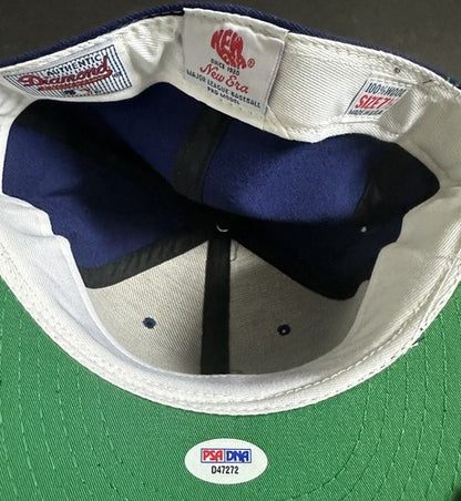 Sandy Koufax Signed Dodgers Game Model Baseball Hat Gem Mint #32 Auto Psa Hof