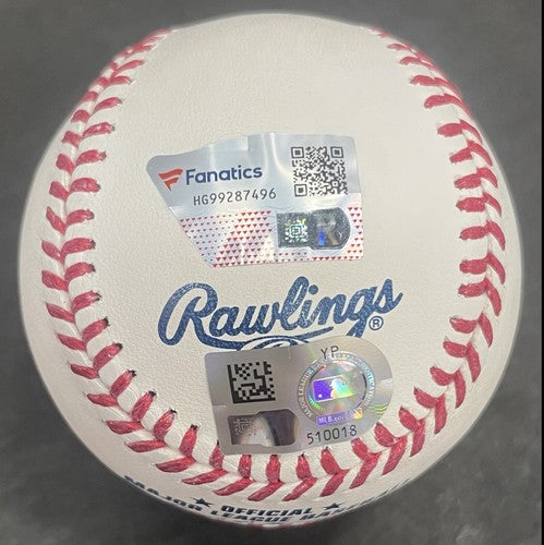 Jordan Walker Signed Official MLB Baseball Cardinals Rookie Auto Fanatics MLB