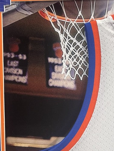 Patrick Ewing Signed 3D Framed NY Knicks White Jersey Auto Steiner COA HoF