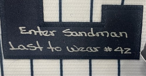 Mariano Rivera Yankees Signed 6 Stat 3D Framed Jersey HOF 2019 Auto Steiner COA