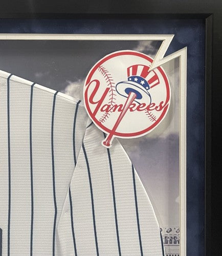 Mariano Rivera Yankees Signed 6 Stat 3D Framed Jersey HOF 2019 Auto Steiner COA