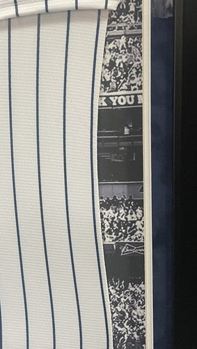 Mariano Rivera Yankees Signed 6 Stat 3D Framed Jersey HOF 2019 Auto Steiner COA