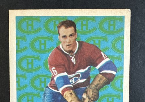 1961-62 Parkhurst Set-Break # 43 Henri Richard EX Centered Unscratched