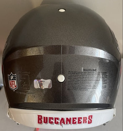 Rob Gronkowski Signed Riddell Speed Authentic FS Helmet Buccaneers Auto Radtke